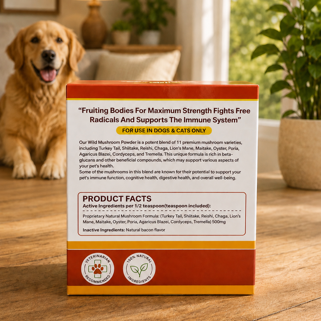NEW ARRIVAL | Oimmal Wild Mushroom Superblend for Dogs & Cats