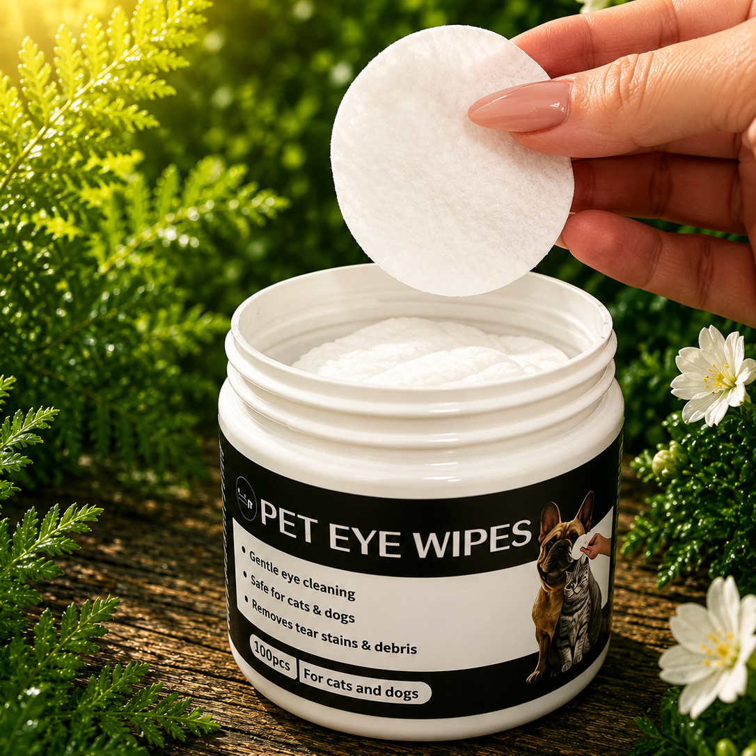 Eye Wipes for Dogs & Cats