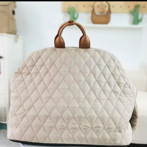 Luxury Quilted Pet Carrier Travel Bed