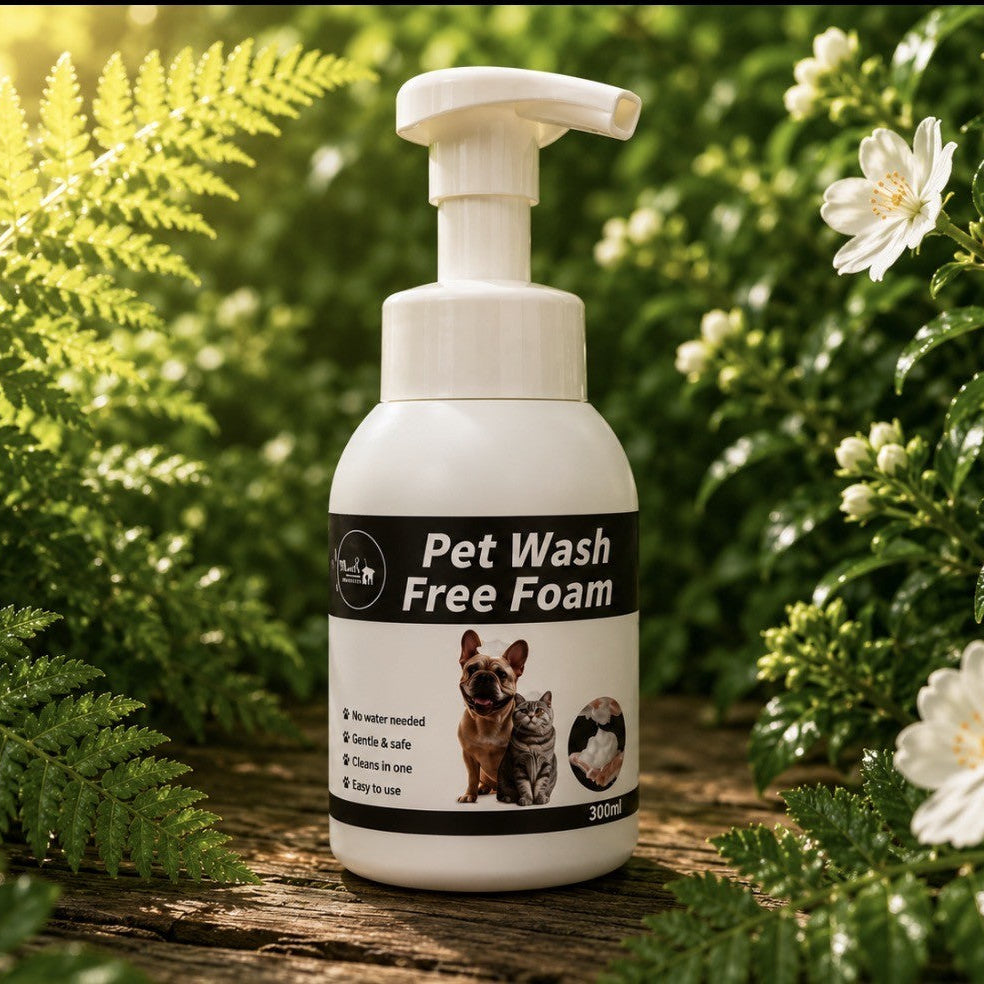 Wash Free Foam – Quick, Gentle, Waterless Clean
