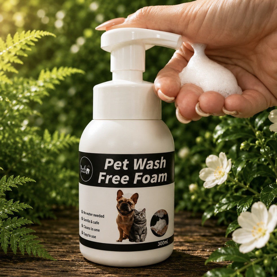 Wash Free Foam – Quick, Gentle, Waterless Clean