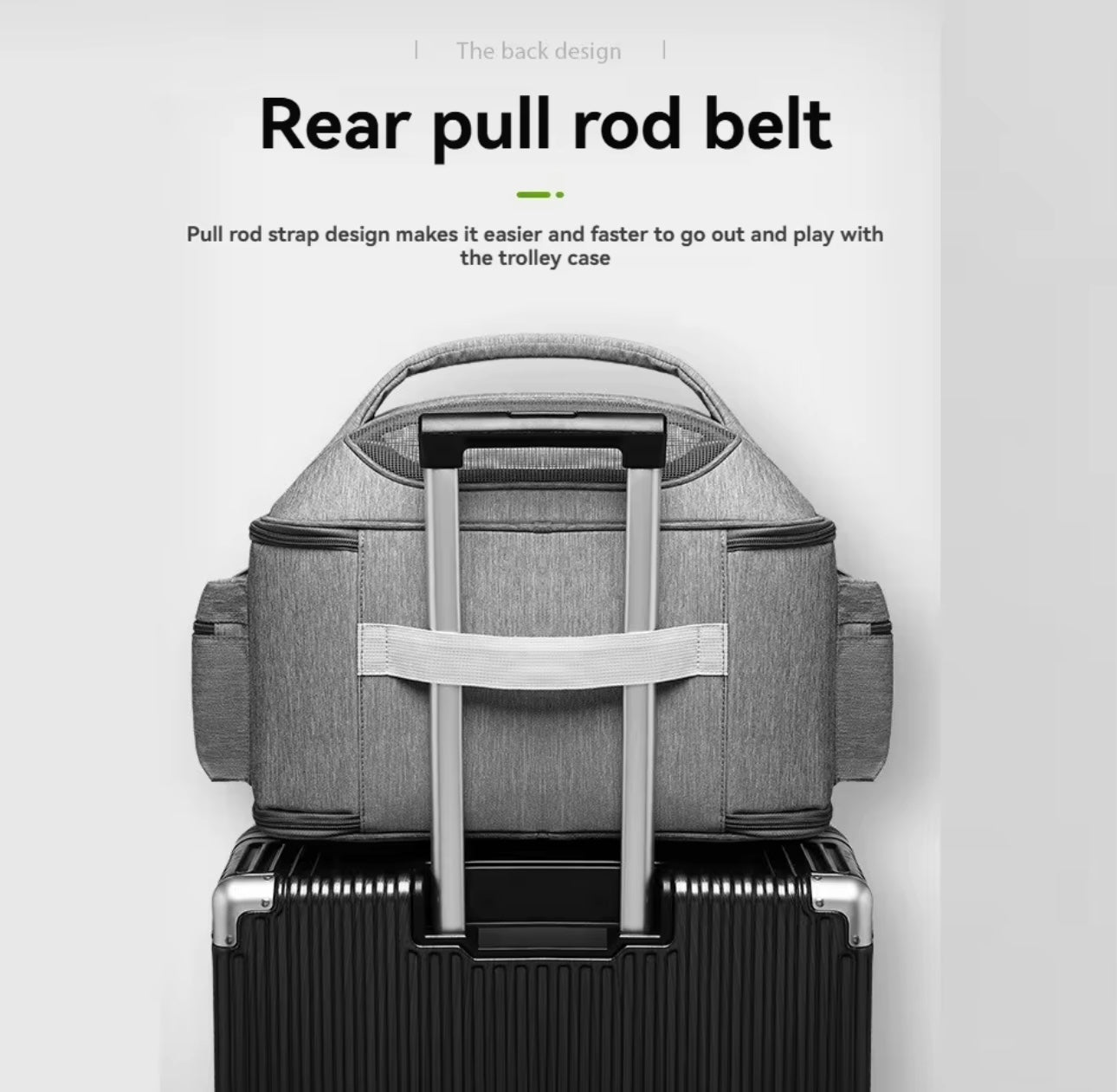 Luxury Breathable Foldable Cat Travel Carrier