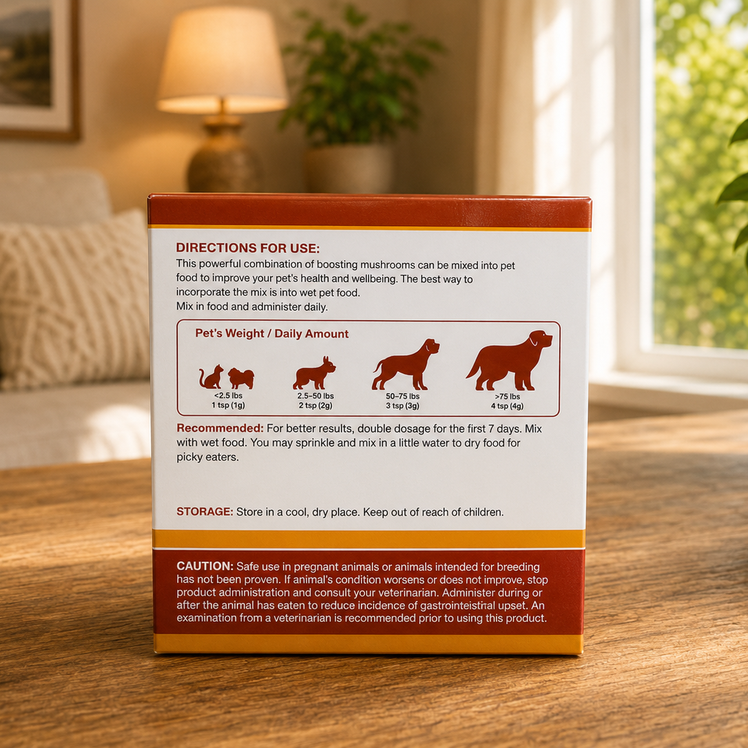 NEW ARRIVAL | Oimmal Wild Mushroom Superblend for Dogs & Cats