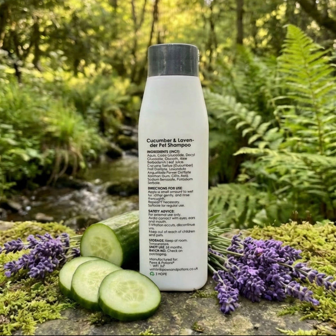 Botanical Dog & Cat Shampoo Collection – 5 Fragrance Bundle |Paws & Potions®
