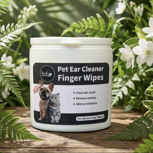 Ear Cleaner Finger Wipes for Dogs & Cats