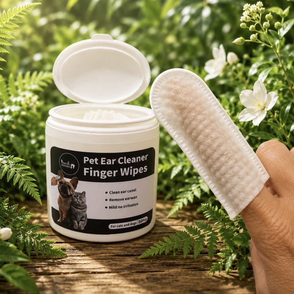 Dental Finger Wipes for Dogs & Cats