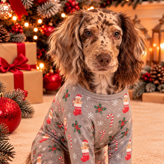 Pooch Festive “Stocking Sniffer” Christmas Pyjamas