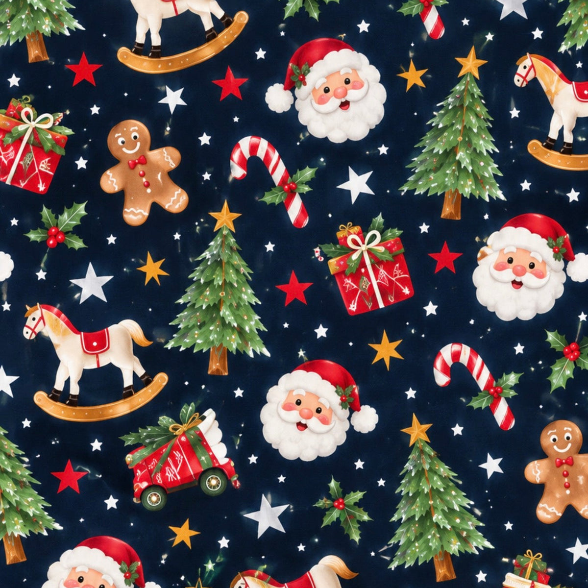 Frenchie Festive “Silent Night, Snoring Pup” Frenchie Christmas Pyjamas