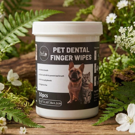 Dental Finger Wipes for Dogs & Cats