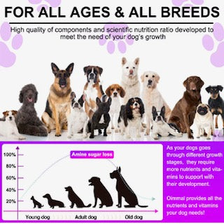 Oimmal 15-in-1 Multivitamin Soft Chews for Dogs