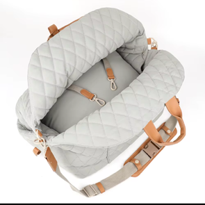 Luxury Quilted Pet Carrier Travel Bed