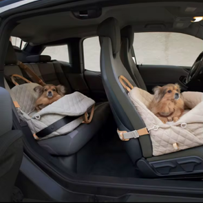 Luxury Quilted Pet Carrier Travel Bed