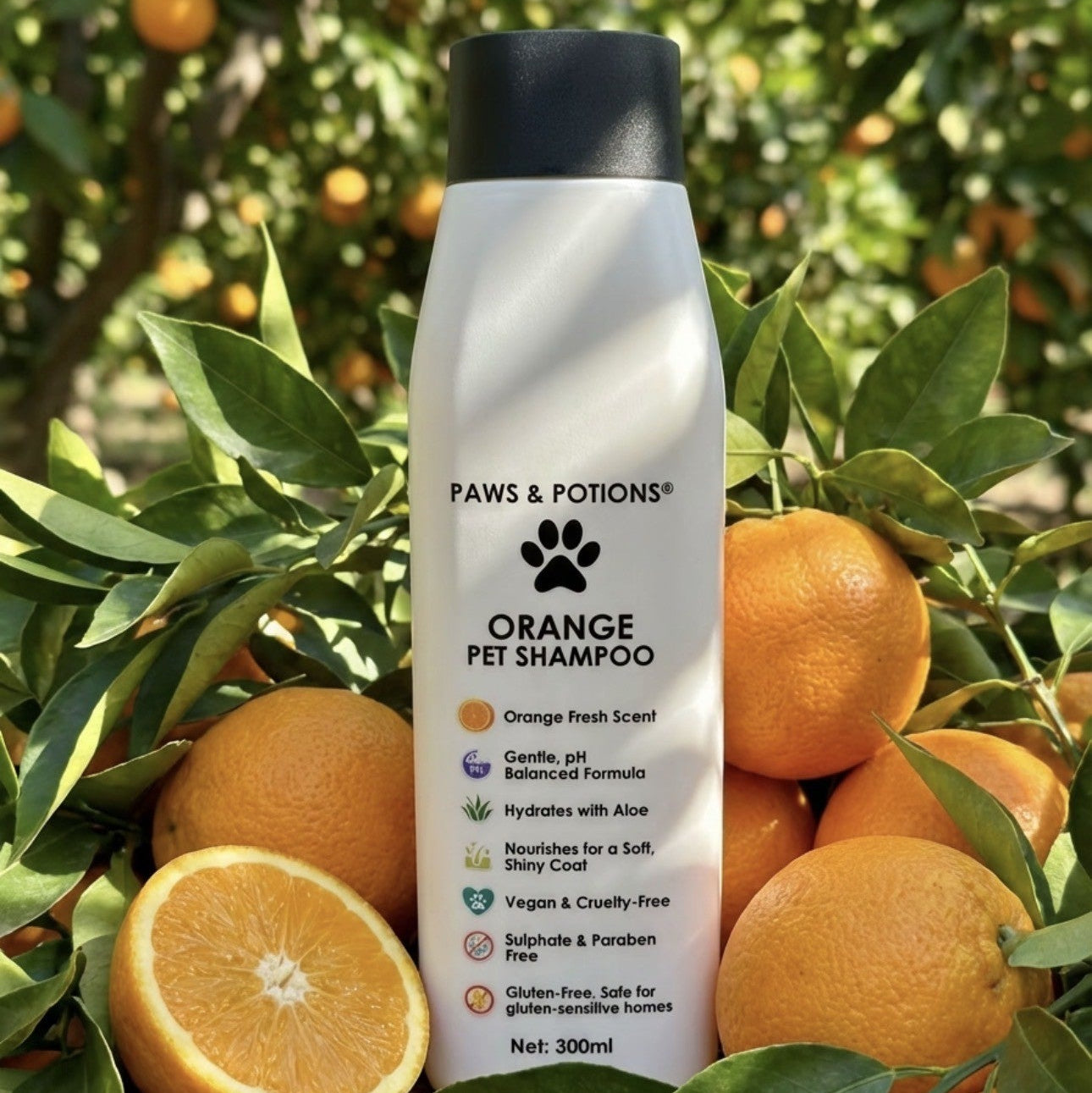 Botanical Dog & Cat Shampoo Collection – 5 Fragrance Bundle |Paws & Potions®