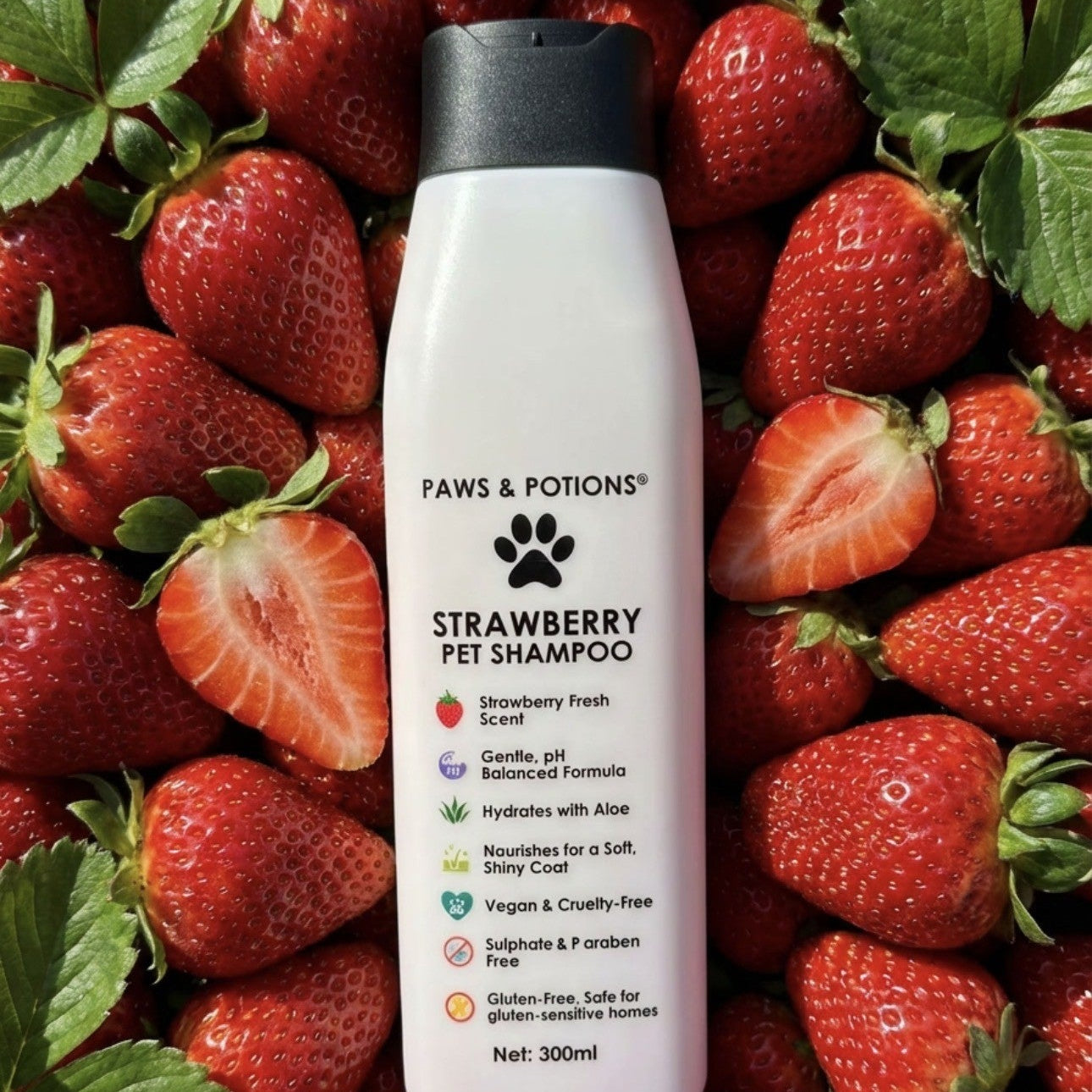 Botanical Dog & Cat Shampoo Collection – 5 Fragrance Bundle |Paws & Potions®