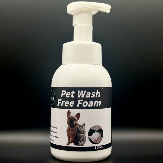 🐾 Paws & Potions® Pet Wash Free Foam – Quick, Gentle, Waterless Clean