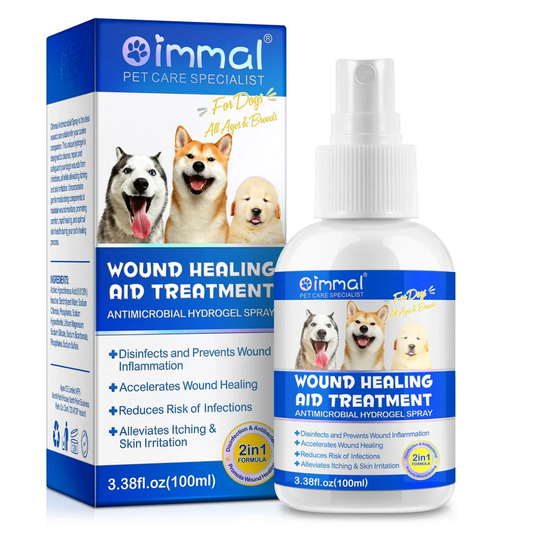 NEW ARRIVAL -  Oimmal Wound Healing Aid Treatment Spray for Dogs | Skin Recovery & Daily Care | 100ml