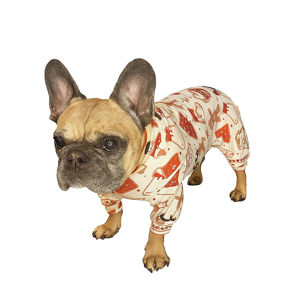🎄Frenchie Festive “Paw-liday Cookie Crunch”  Christmas Pyjamas