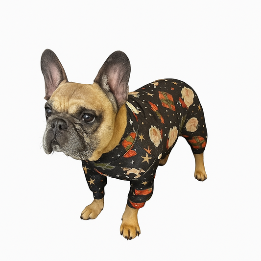 🎄Frenchie Festive “Silent Night, Snoring Pup” Frenchie Christmas Pyjamas