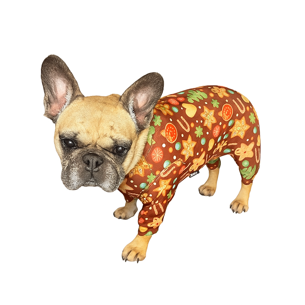 🎄Frenchie Festive “Biscuit & Bone Bonanza” Christmas Pyjamas