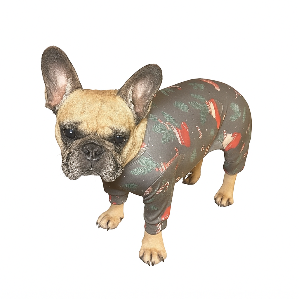🎄Frenchie Festive “Stocking Sniffer” Christmas Pyjamas