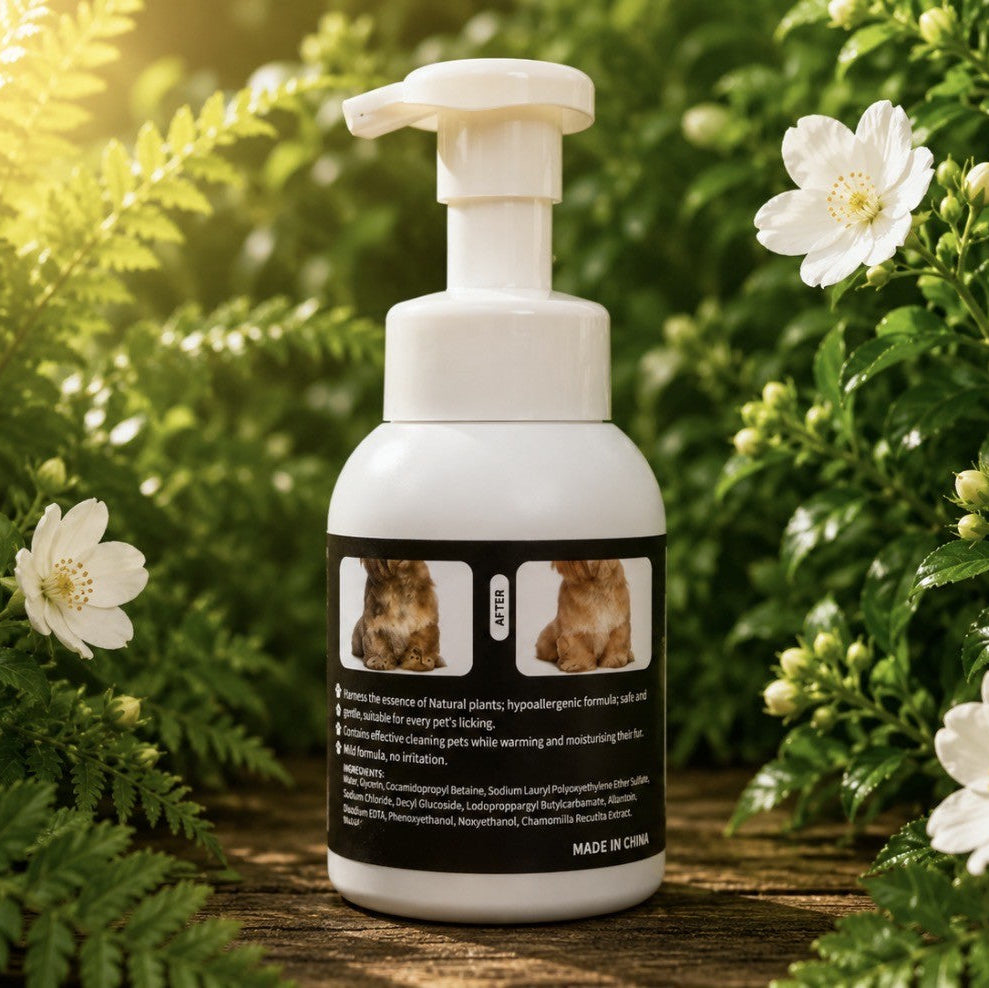 Wash Free Foam – Quick, Gentle, Waterless Clean