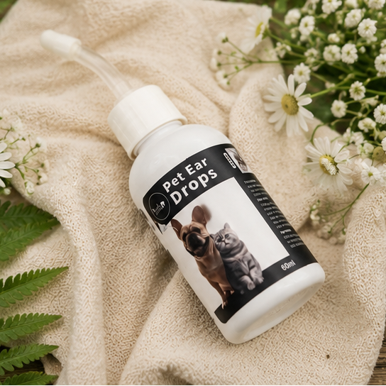 Ear Drops Cleaner Dogs & Cats