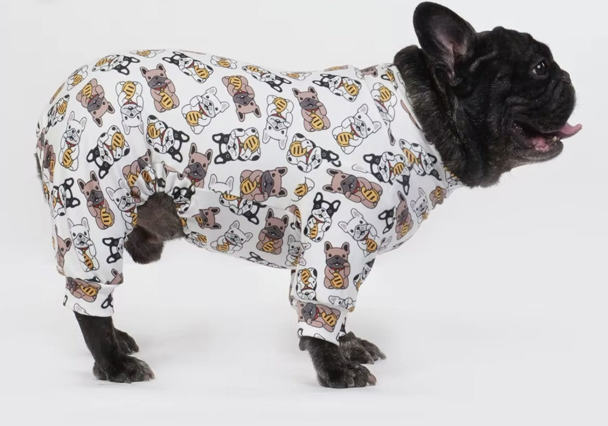 🎄Frenchie Pyjamas – Cute, Comfy & Designed Just for French Bulldogs!