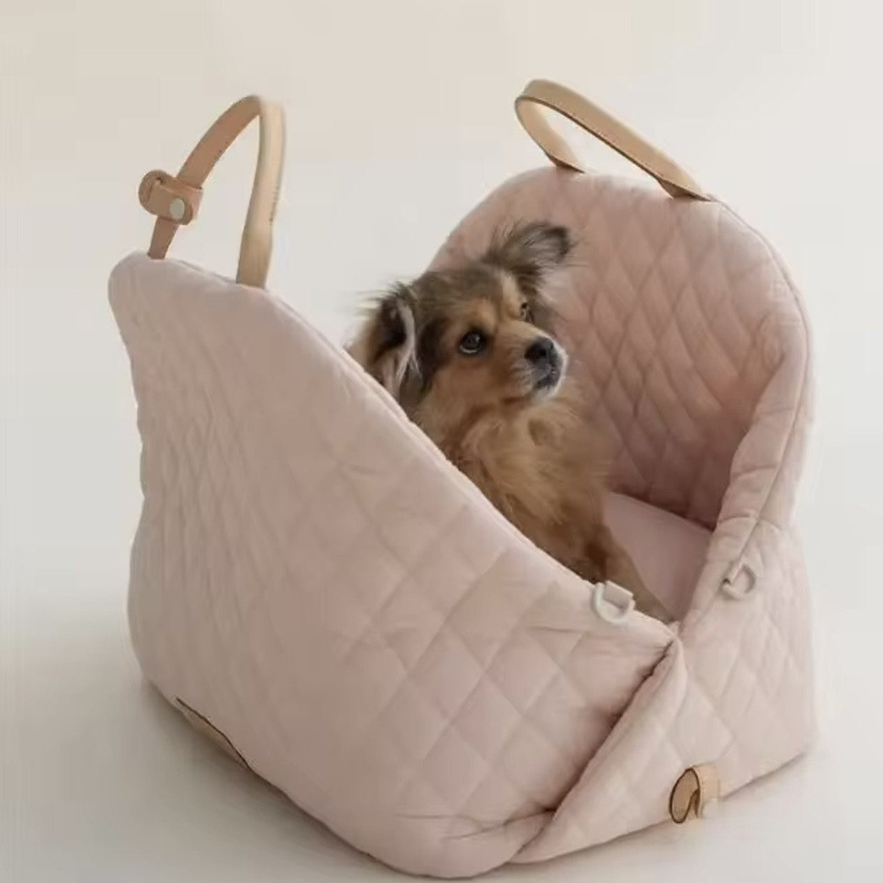Luxury Quilted Pet Carrier Travel Bed