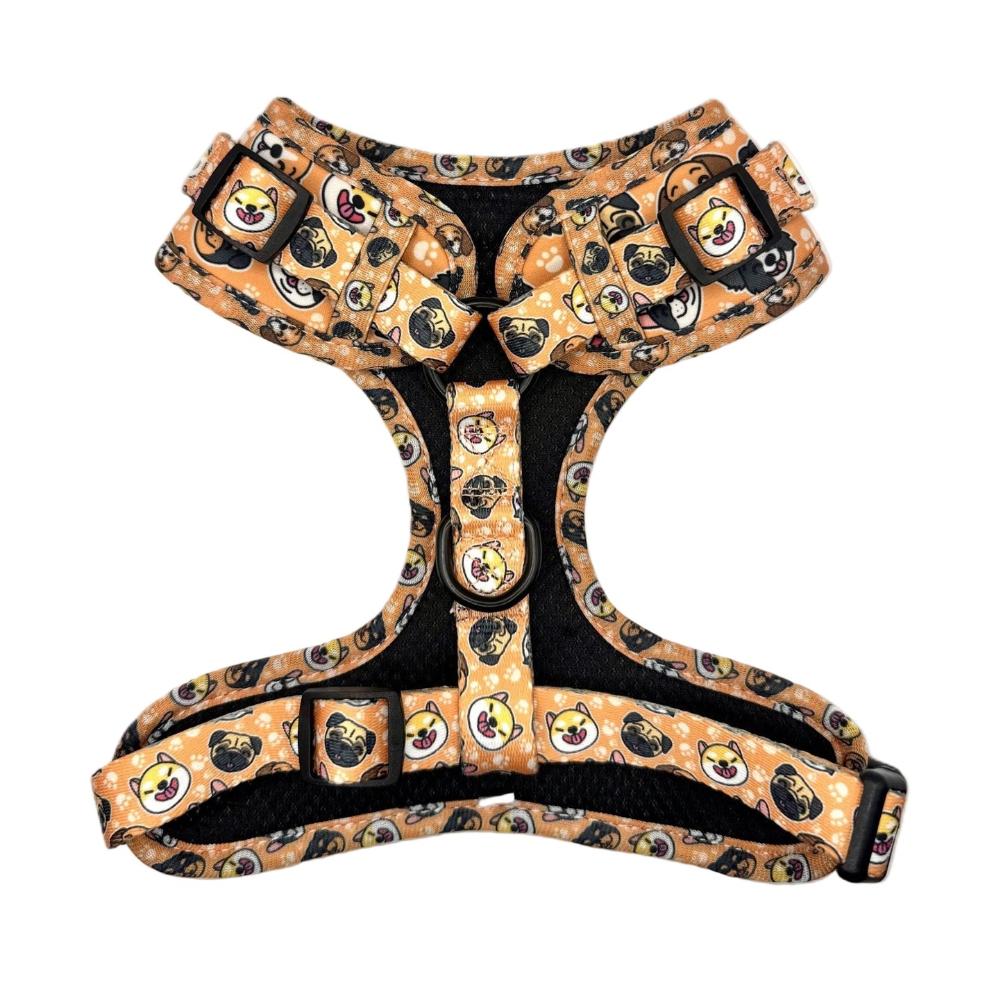 Dog Harness, Collar, Lead, Poo Bag Holder, Bow & Bandana - Paws Everyday Collection - “Puppy Pals”